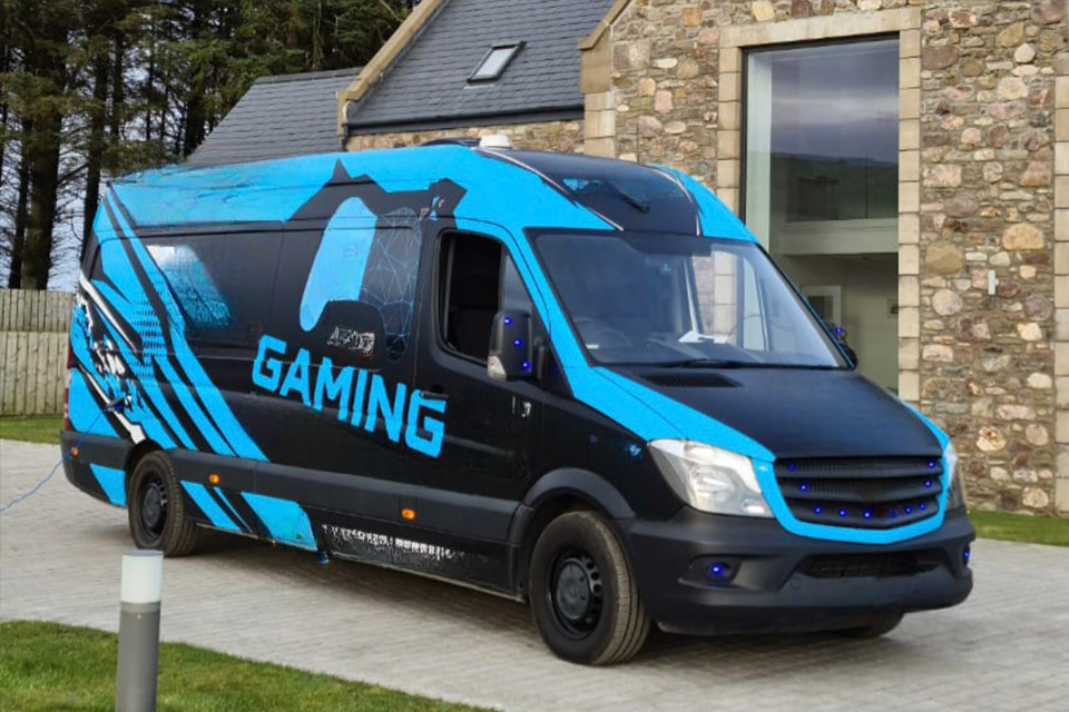 Closer Look On Gaming Van Party